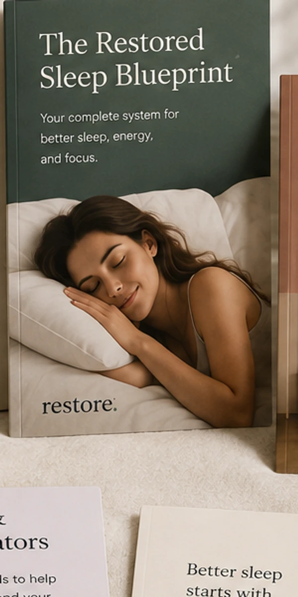The Sleep Blueprint guide cover